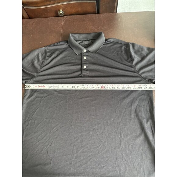 Palm Beach Polo Club Mens Black Short Sleeve Polo Shirt Size XL - Picture 6 of 8
